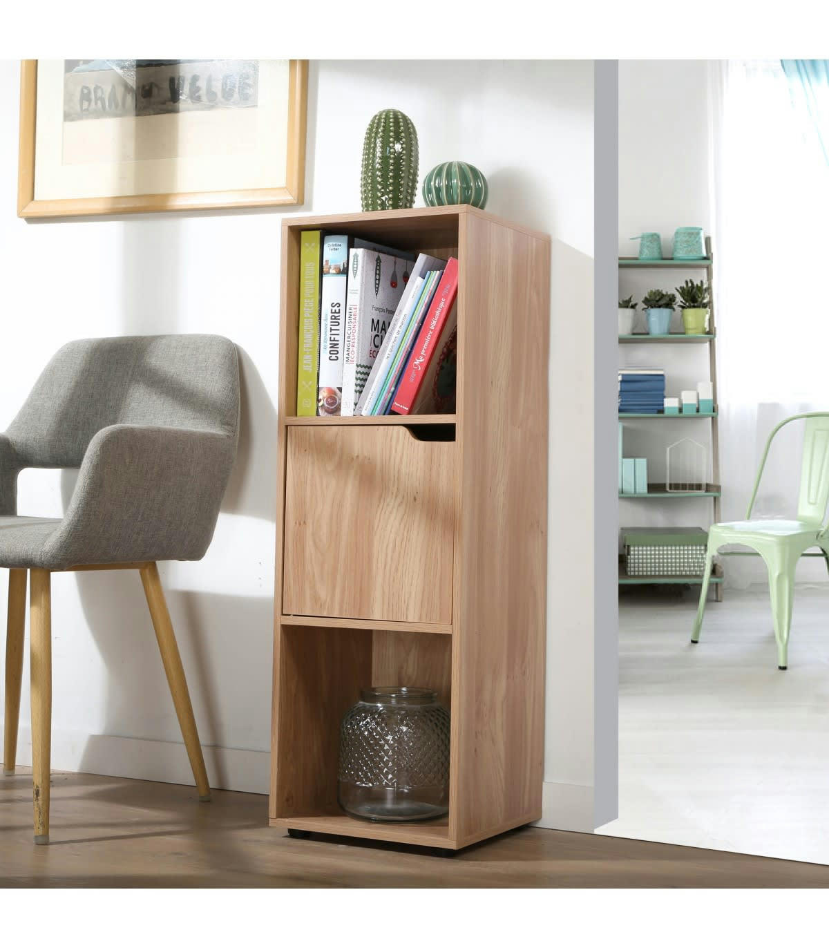MODU - Meuble 3 cases avec une porte L31 x H91 cm