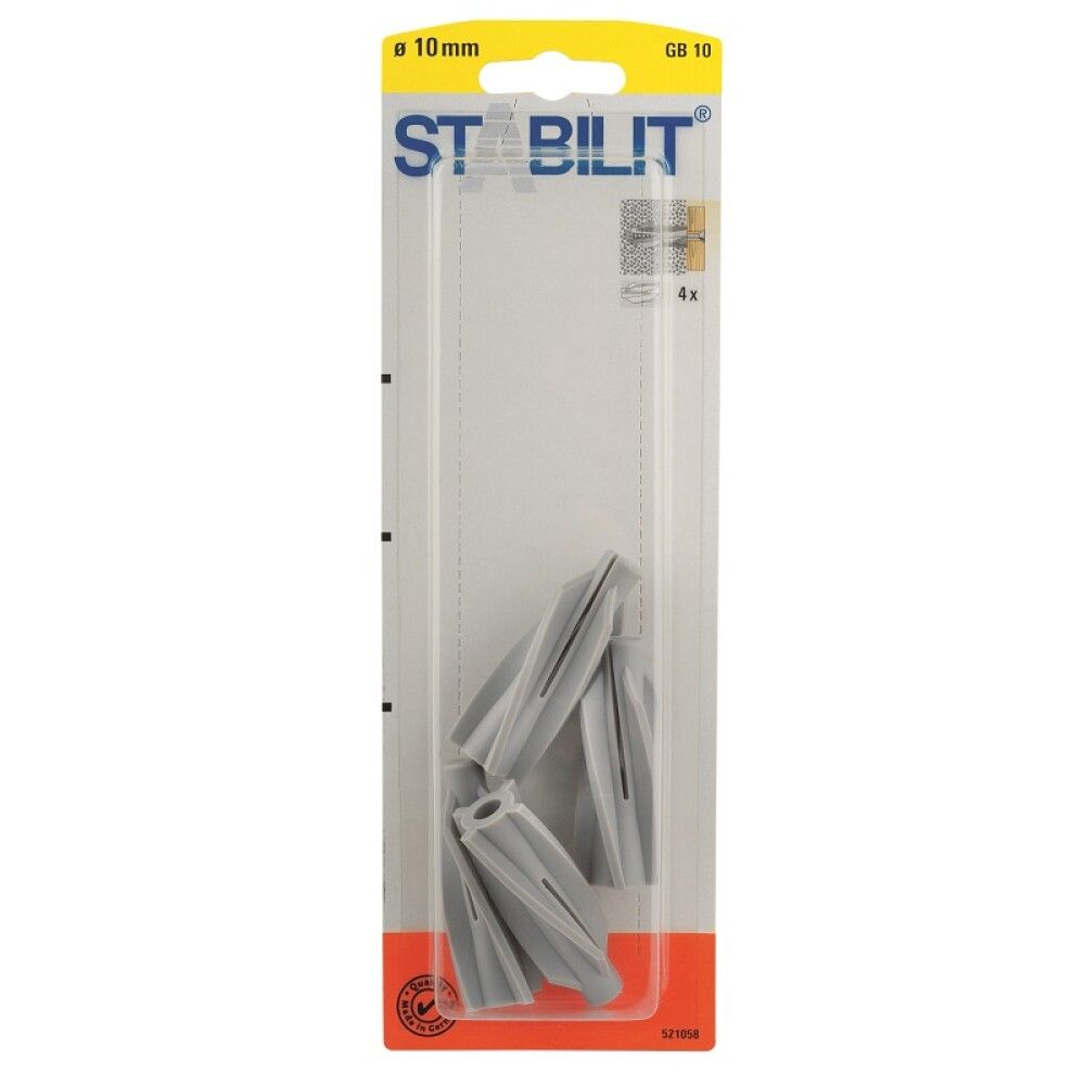 DYBEL STABILIT 10 MM 4 STK