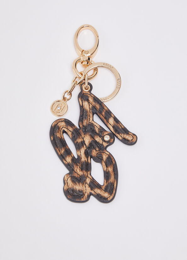 Portachiavi con logo animalier