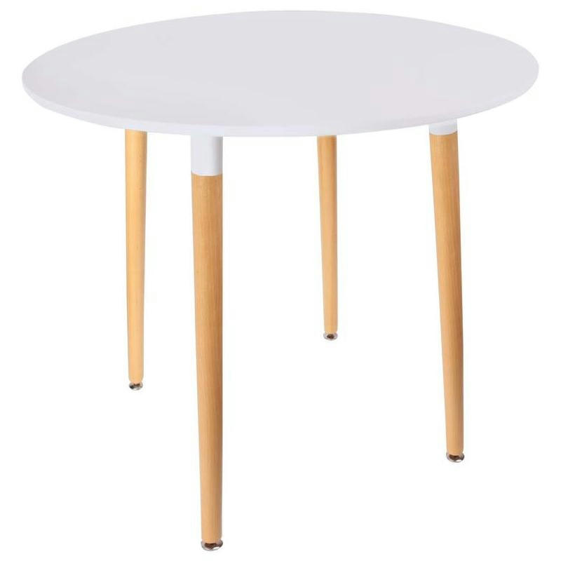 - Table repas ronde 76 cm scandi