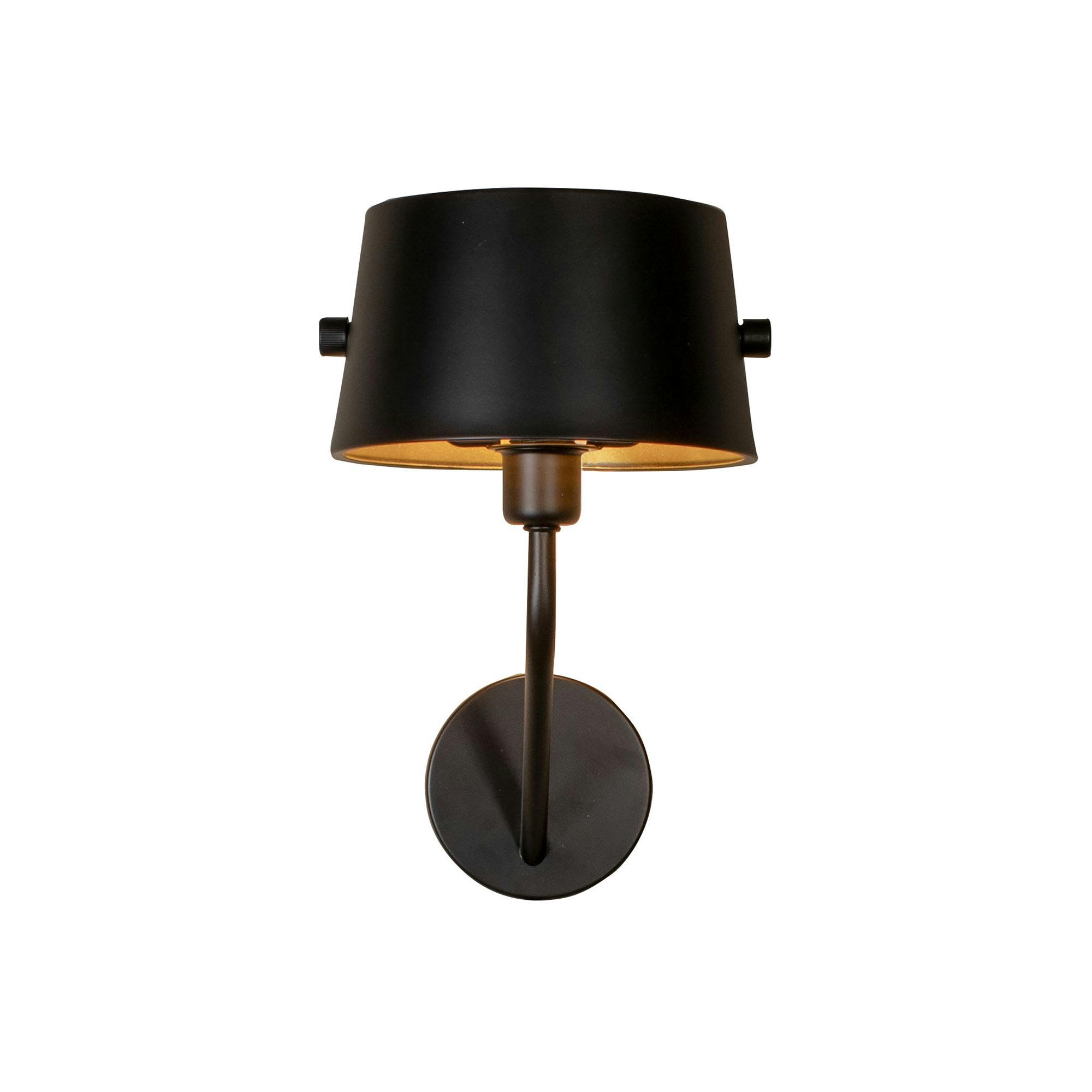 TRENDY - Applique en métal noir et doré