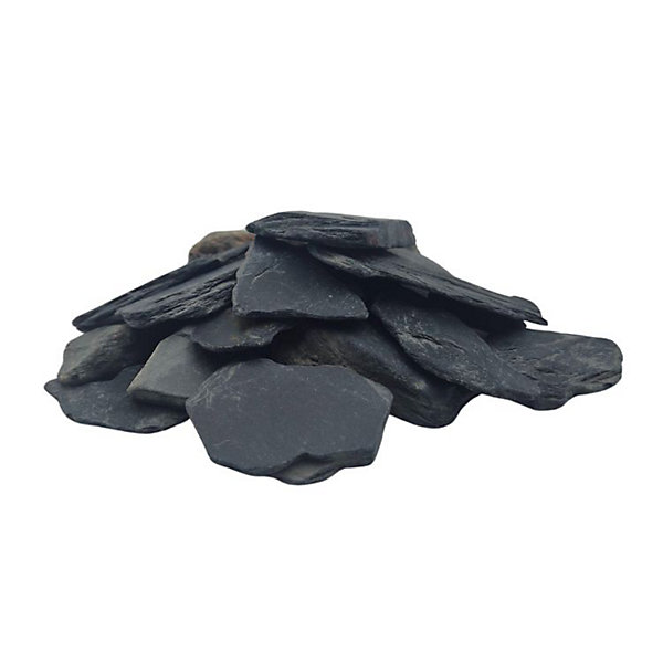 PACK  /- 1T (2 X 500Kg) Ardesia Nera (Ardoise Noir) 25/40 mm - Livraison STANDARD