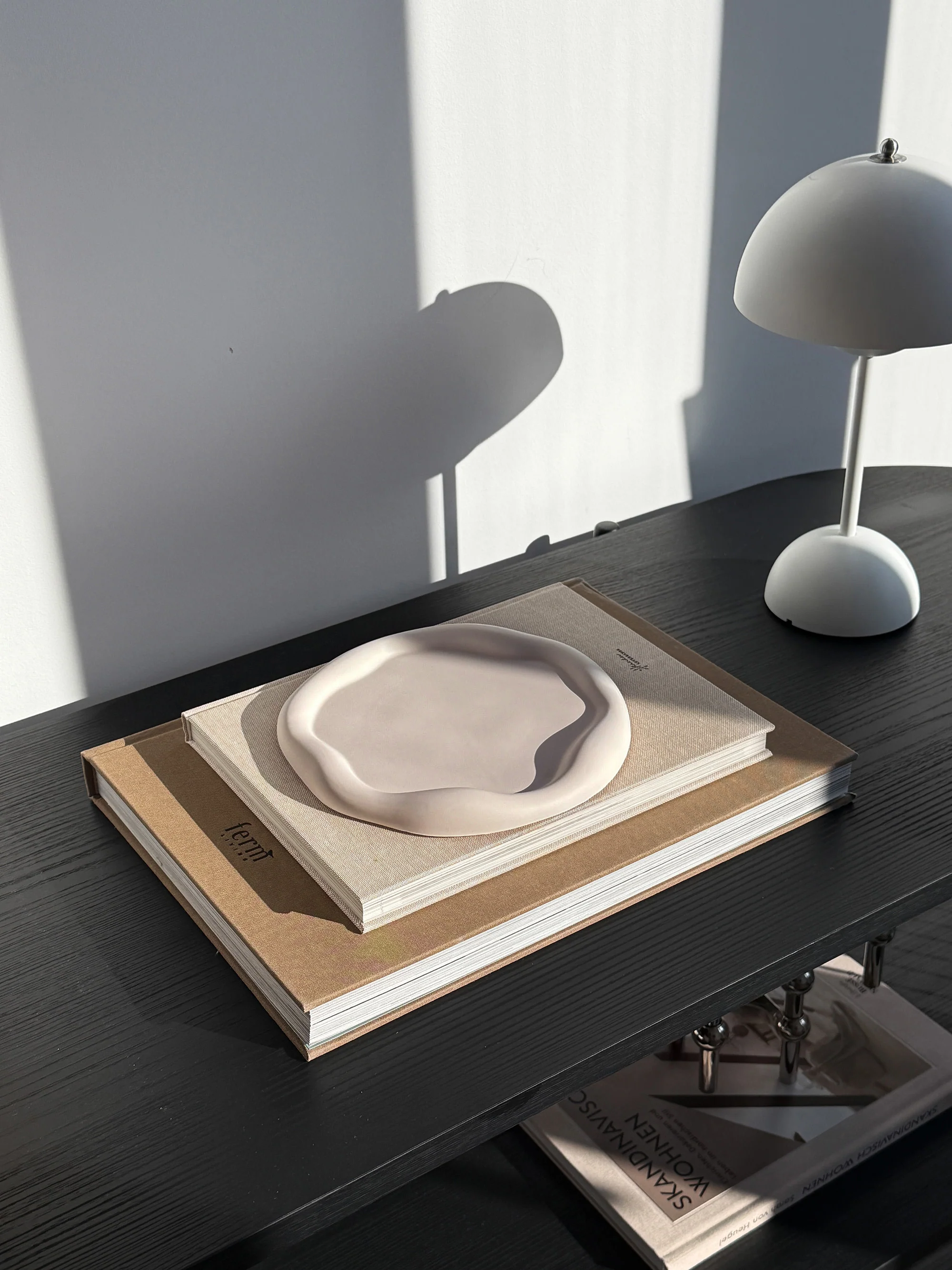 Handgefertigtes Deko-Tablett Cloud