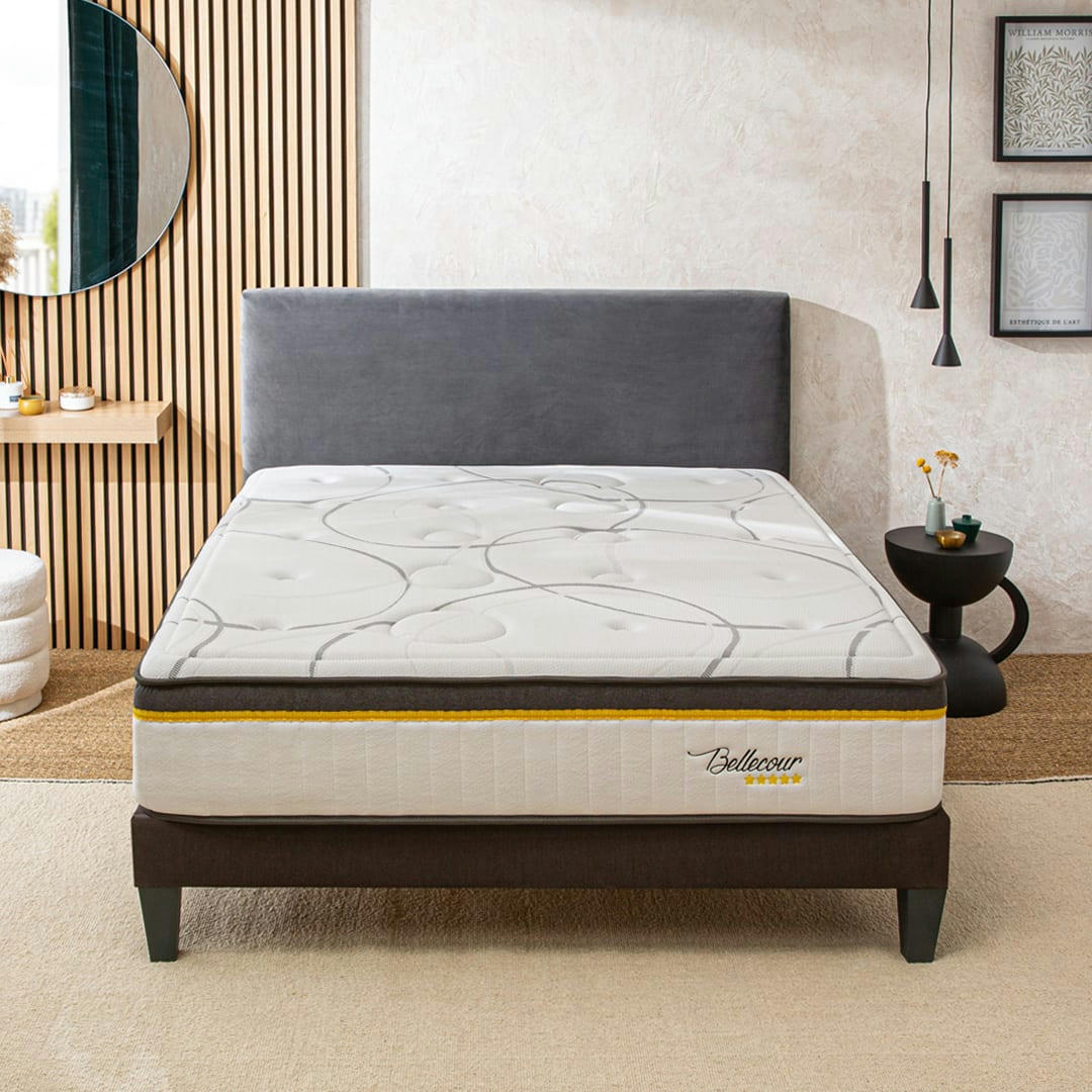 BELLECOUR 3.0 - Matelas  90x200  Ressorts