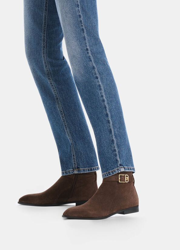 Stivaletti in suede