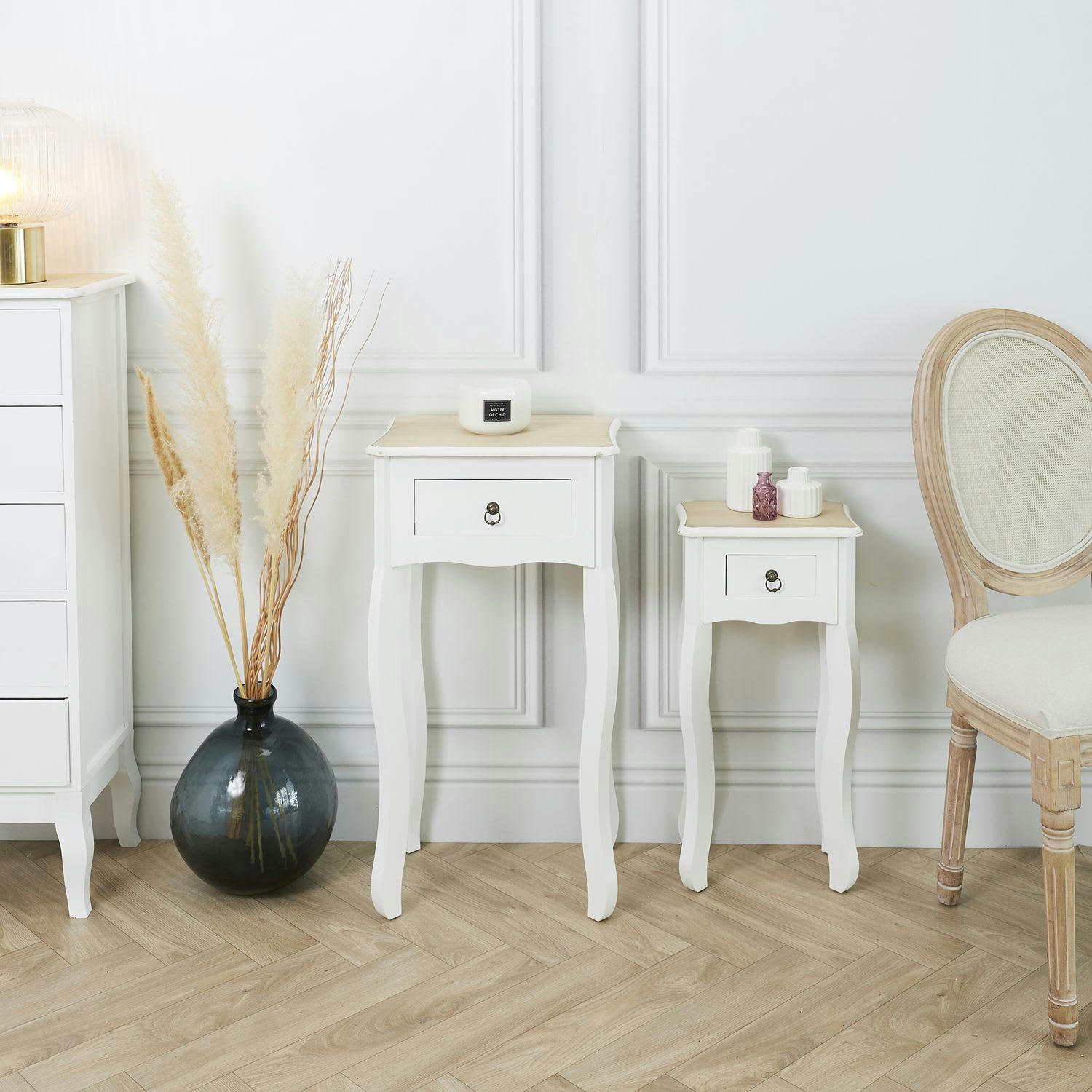 VICTORIA - Duo de sellette blanc