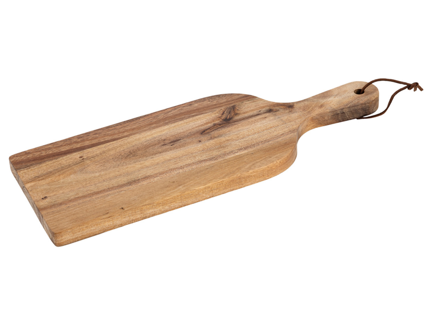 Deska do krojenia akacjowa 35x13 cm brązowa