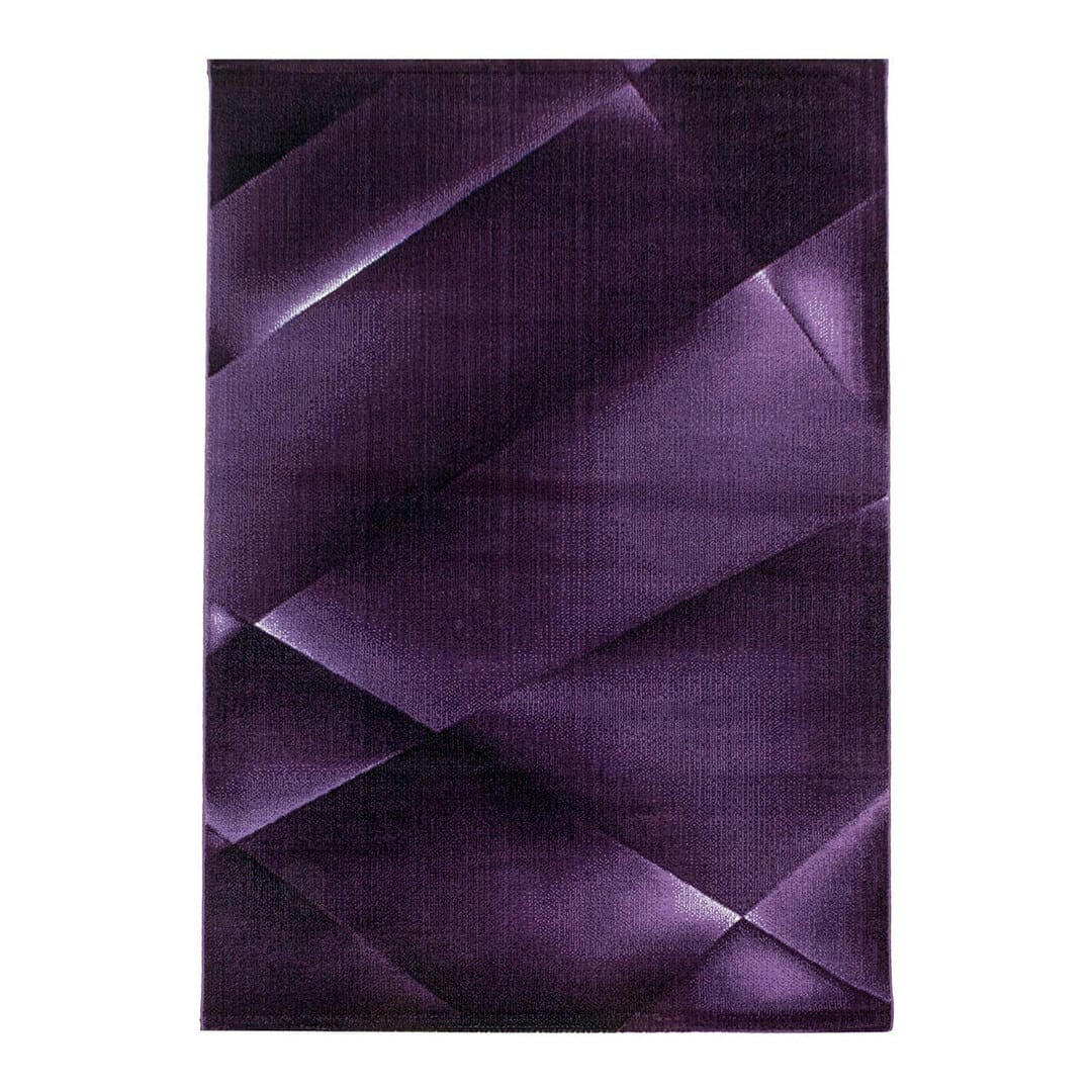 FAUVETTE - Tapis  design en polypropylène lilas 140x200