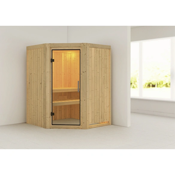 Sauna »Tartu«, für 3 Personen, ohne Ofen