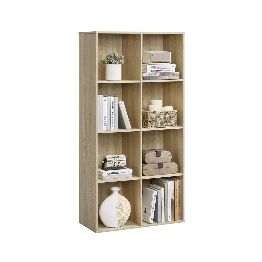 Bibliothèque à 8 compartiments