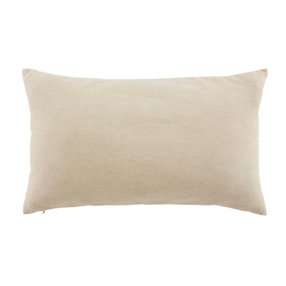 SANDRIGO - Coussin en coton biologique imprimé tropical multicolore 50x30