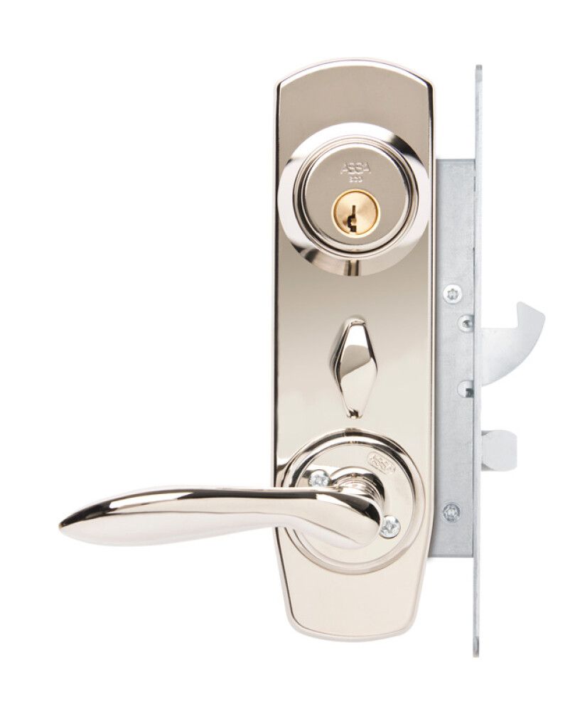LÅSESETT ASSA ABLOY ENTRÉ D12-K1 NICKEL