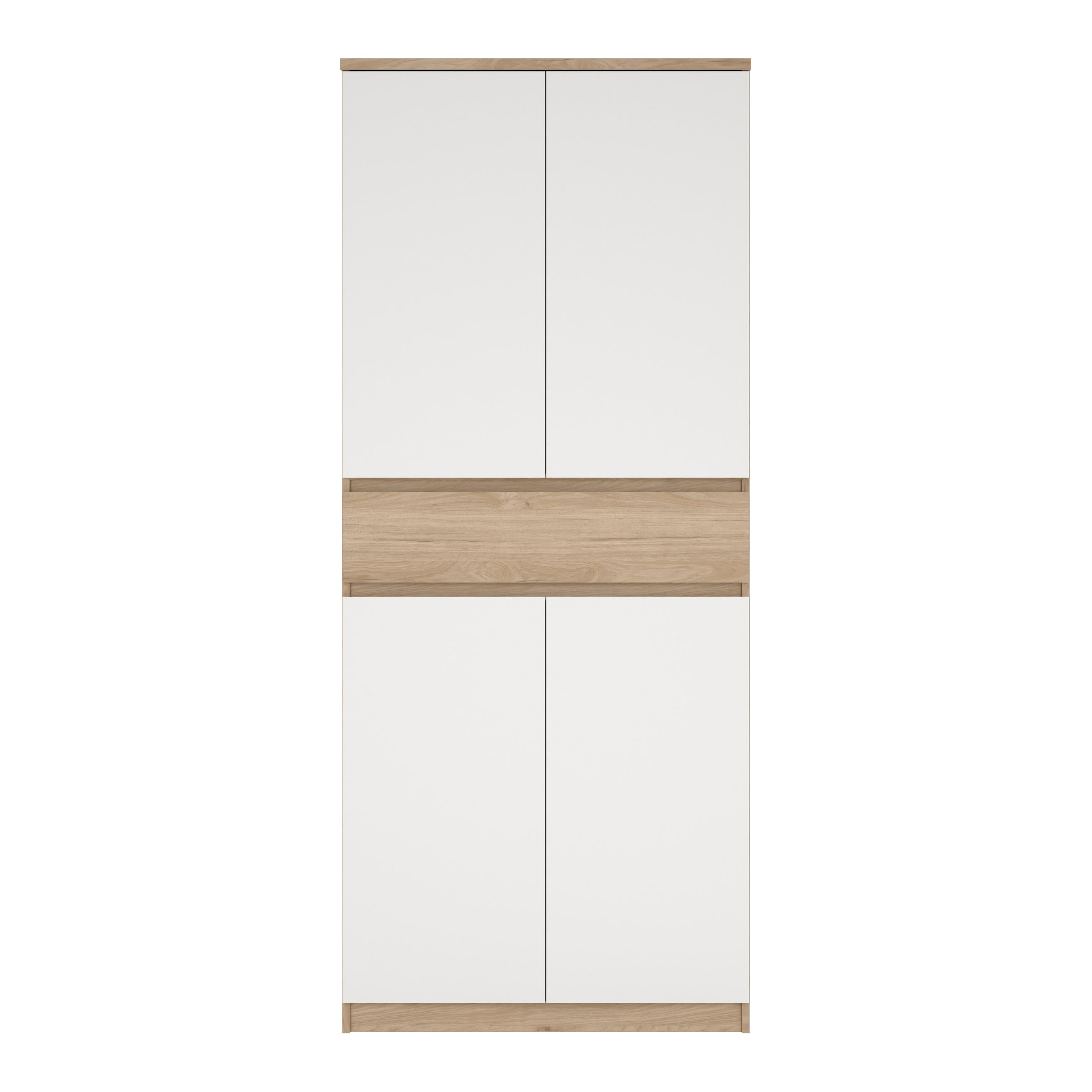 by fonQ basic Flip Wandkast - Wit