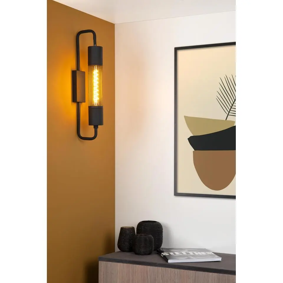 Lucide CALIXT Wandlamp - Zwart