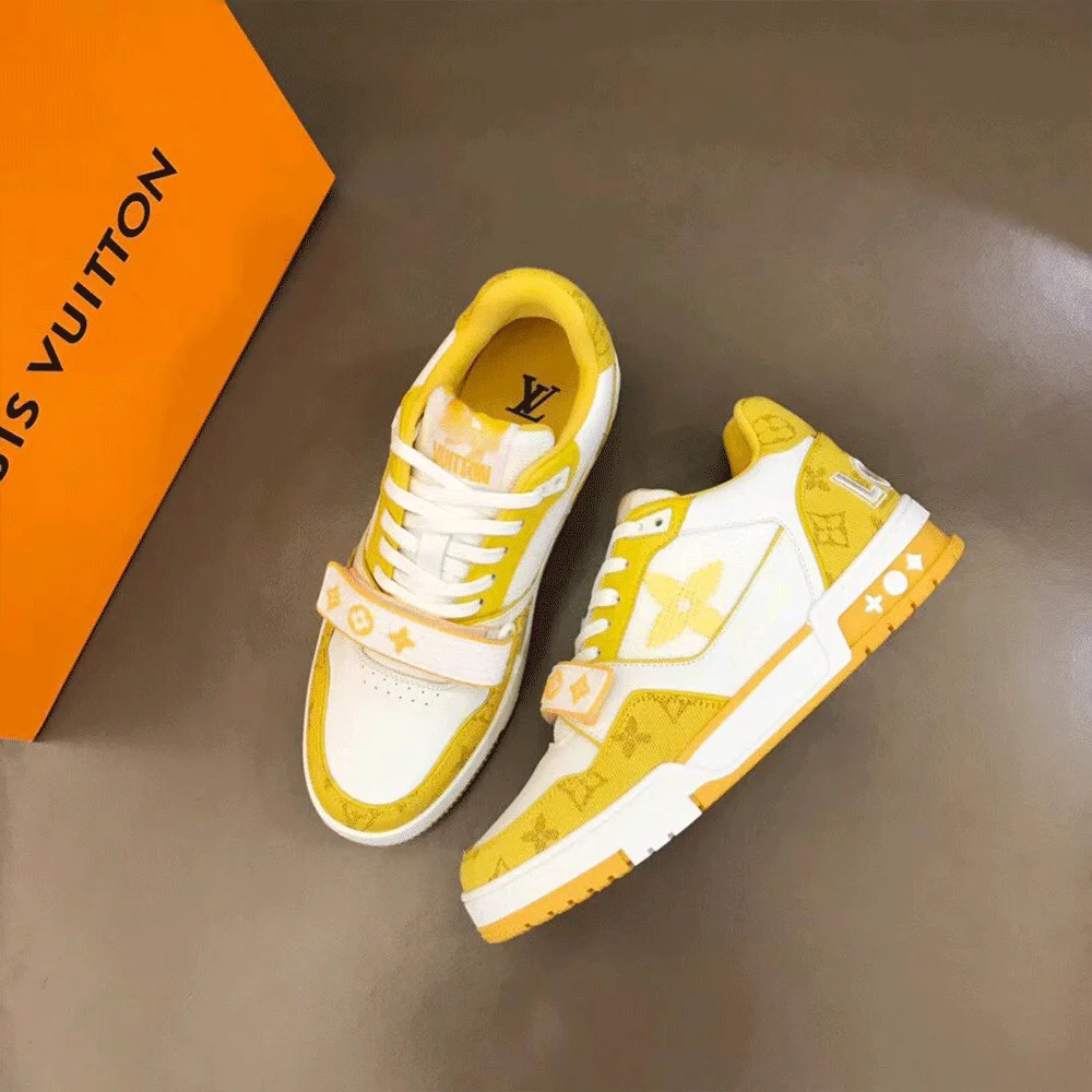 Louis Vuitton LV Trainer Sneaker Velcro(Replica)