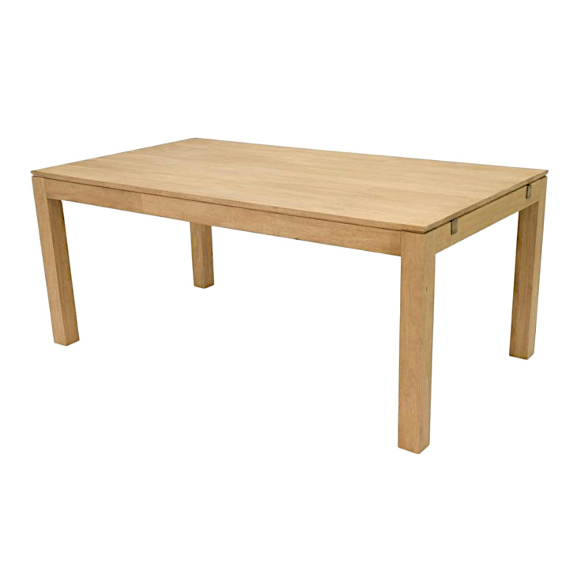 Table repas extensible hévéa 180/260cm HELENA