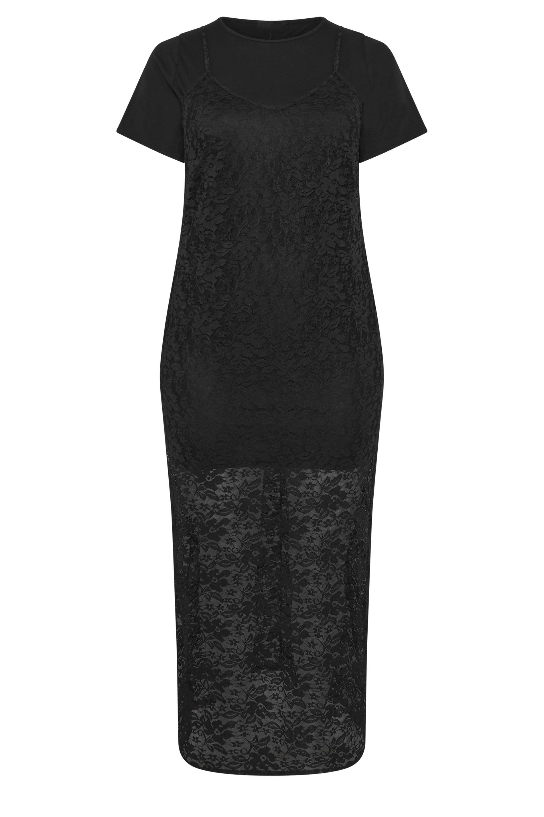 Yours 2-In-1 Maxi T-Shirt Dress