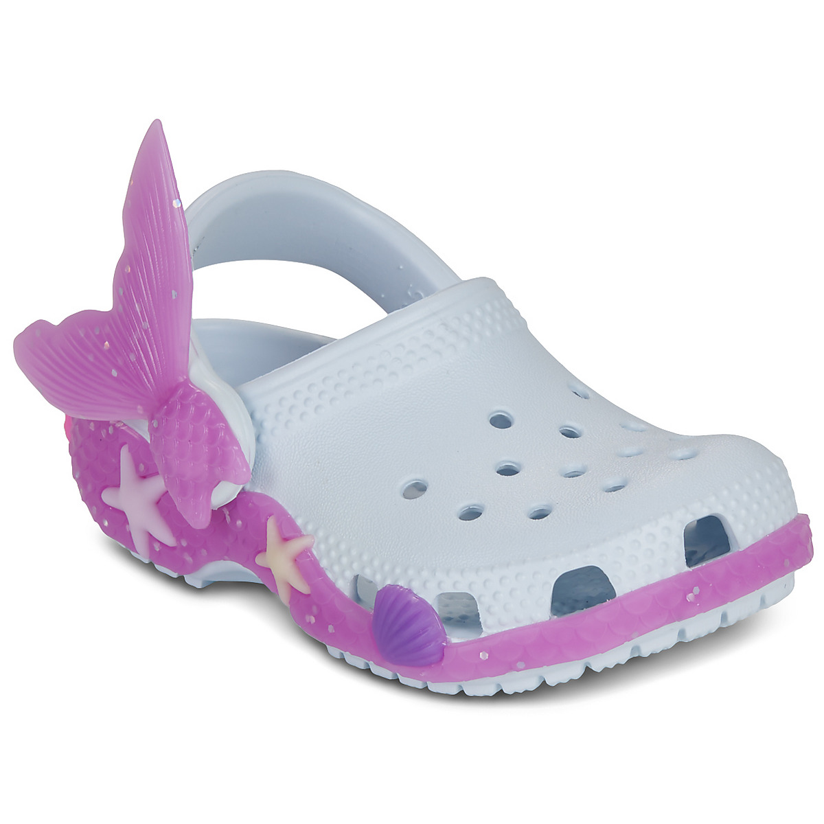 Crocs - Clsc IAM ColorChangeMermaidCgT - Blue / Pink