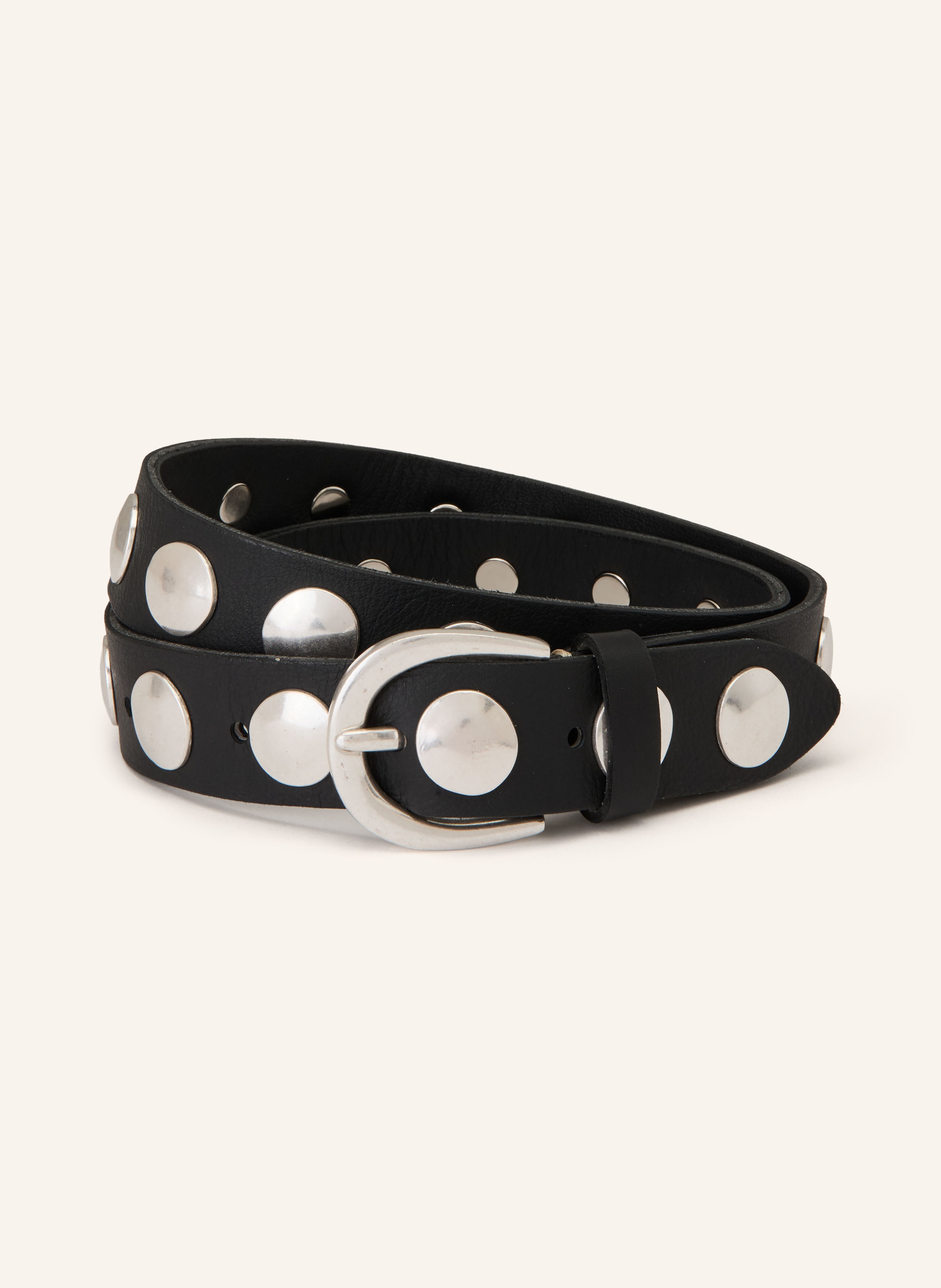 b.belt Ledergürtel LUNA mit Nieten