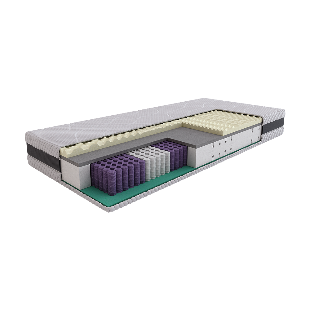 Materac Hybrid Premium SleepMed 100x200 cm