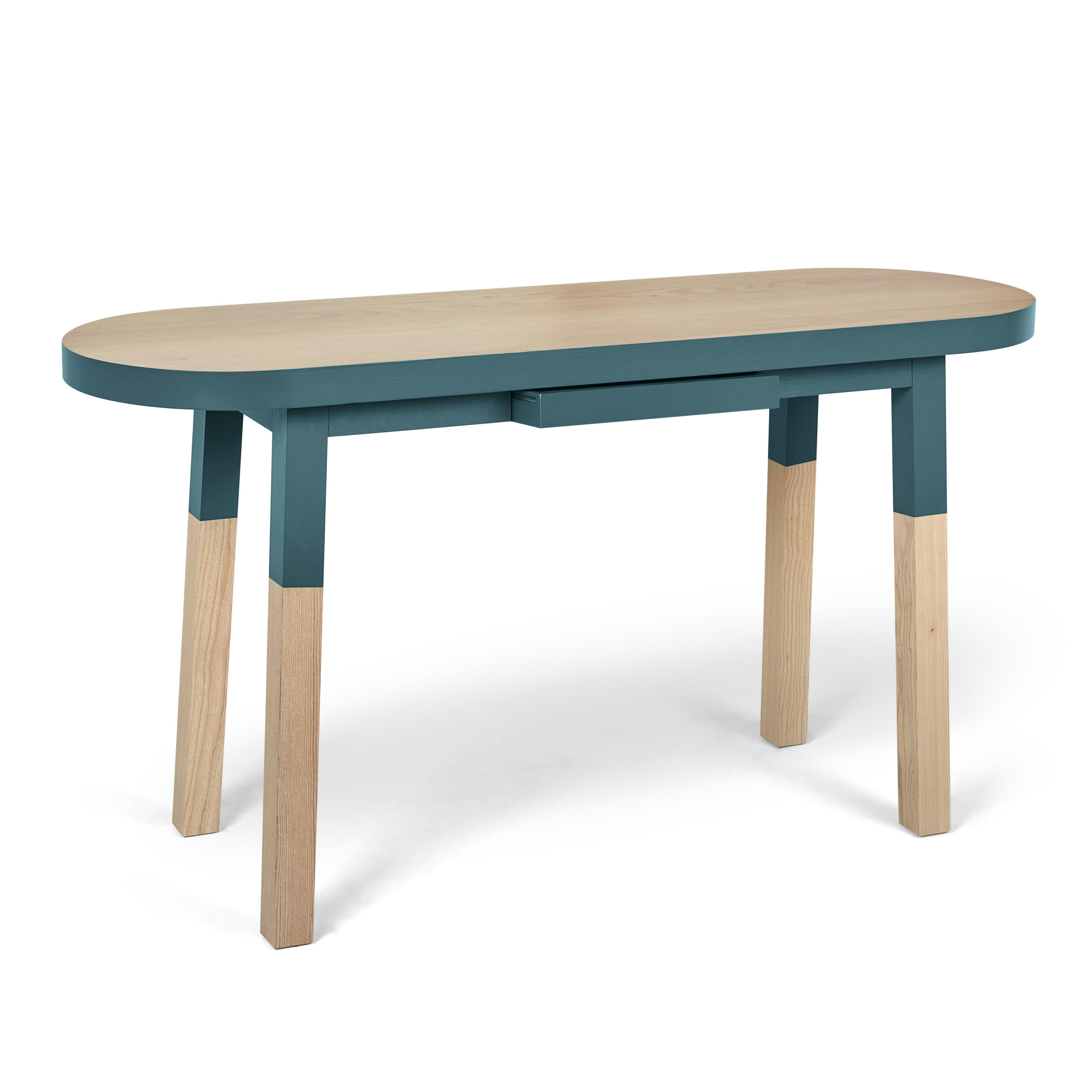 EGEE - Bureau Console 140 cm, 100% frêne massif