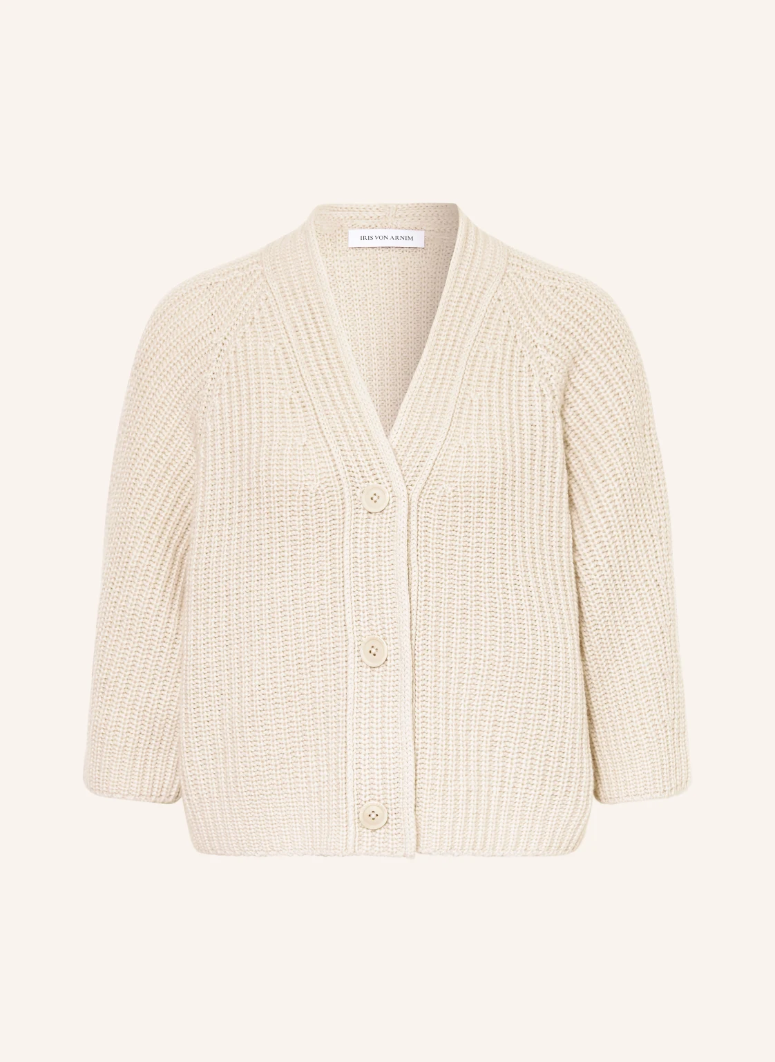 IRIS von ARNIM Strickjacke FALLOU aus Cashmere mit 3/4-Arm