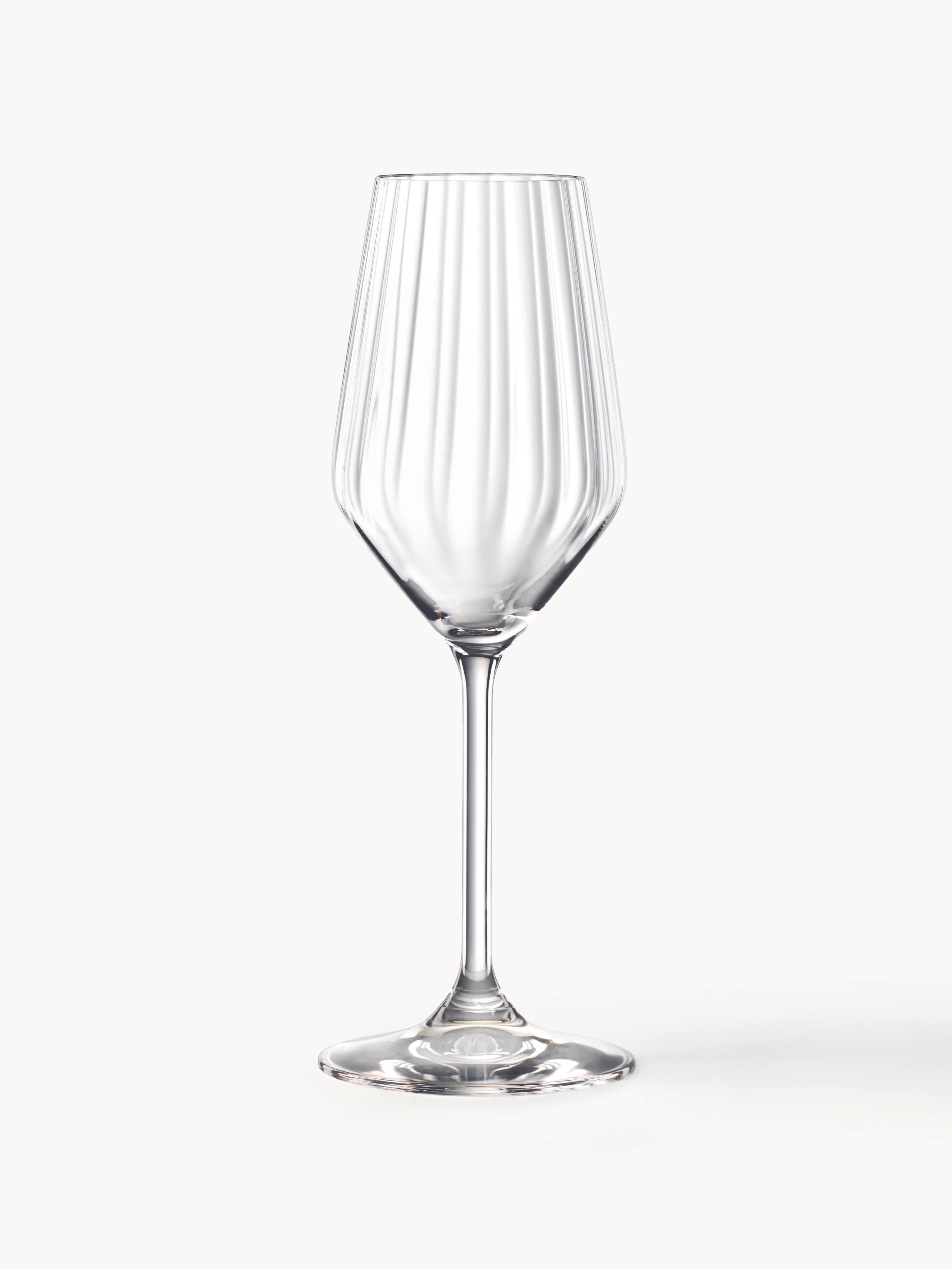 Kristall-Champagnerflöten Life Style, 4er-Set