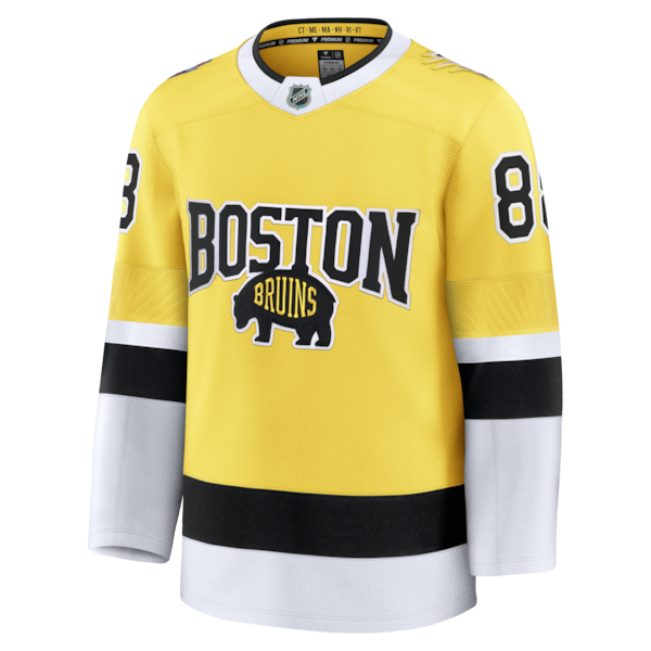David Pastrnak Boston Bruins  2026 NHL Stadium Series Premium Jersey - Gold