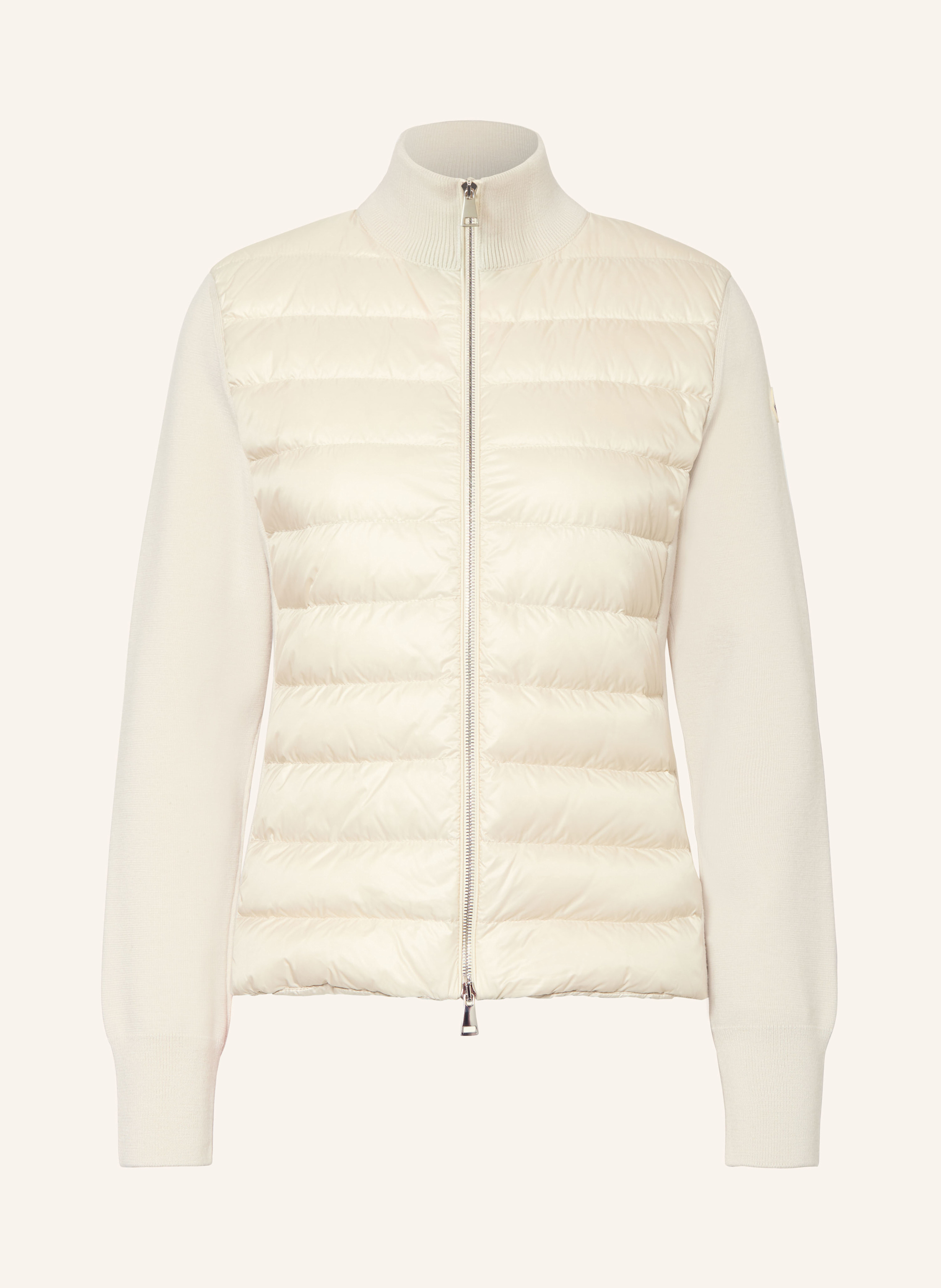 MONCLER Daunenjacke im Materialmix