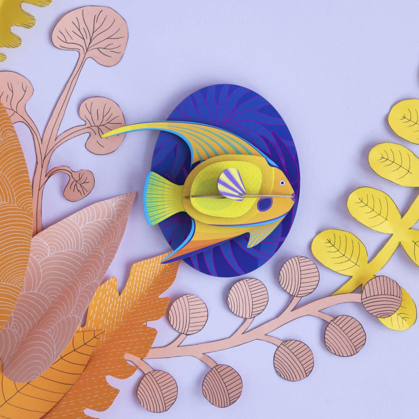 - Décoration Murale Yellow Angelfish