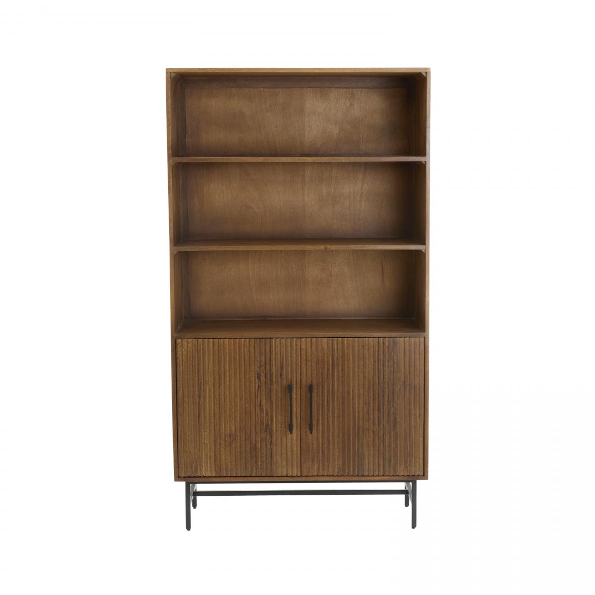 Light & Living - Dubaku kast 100x40x180 cm - hout donkerbruin