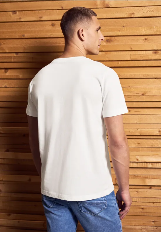 T-Shirt mit Chestprint