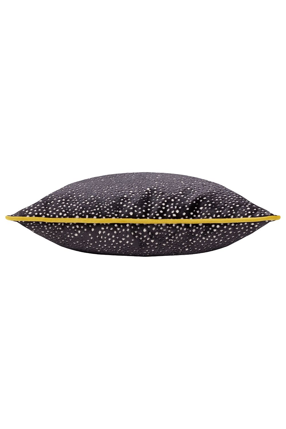 Paoletti Estelle Spotted Piped Cut Velvet Cushion