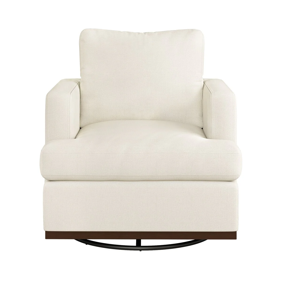 LUE BONA Modern Accent Chair Chenille/Fabric Oversized Armchair Sofa Chairs for Living Room, Bedroom