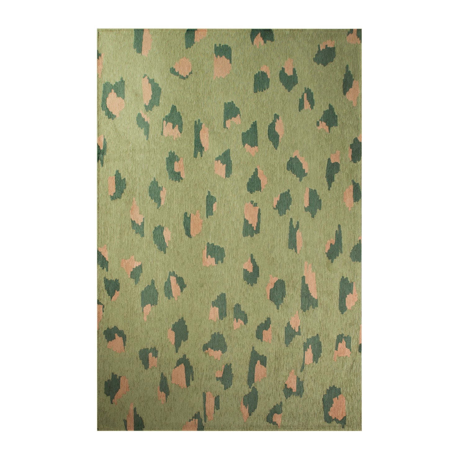 Lola & Moi Leo Vloerkleed 140 x 200 cm - Spinach