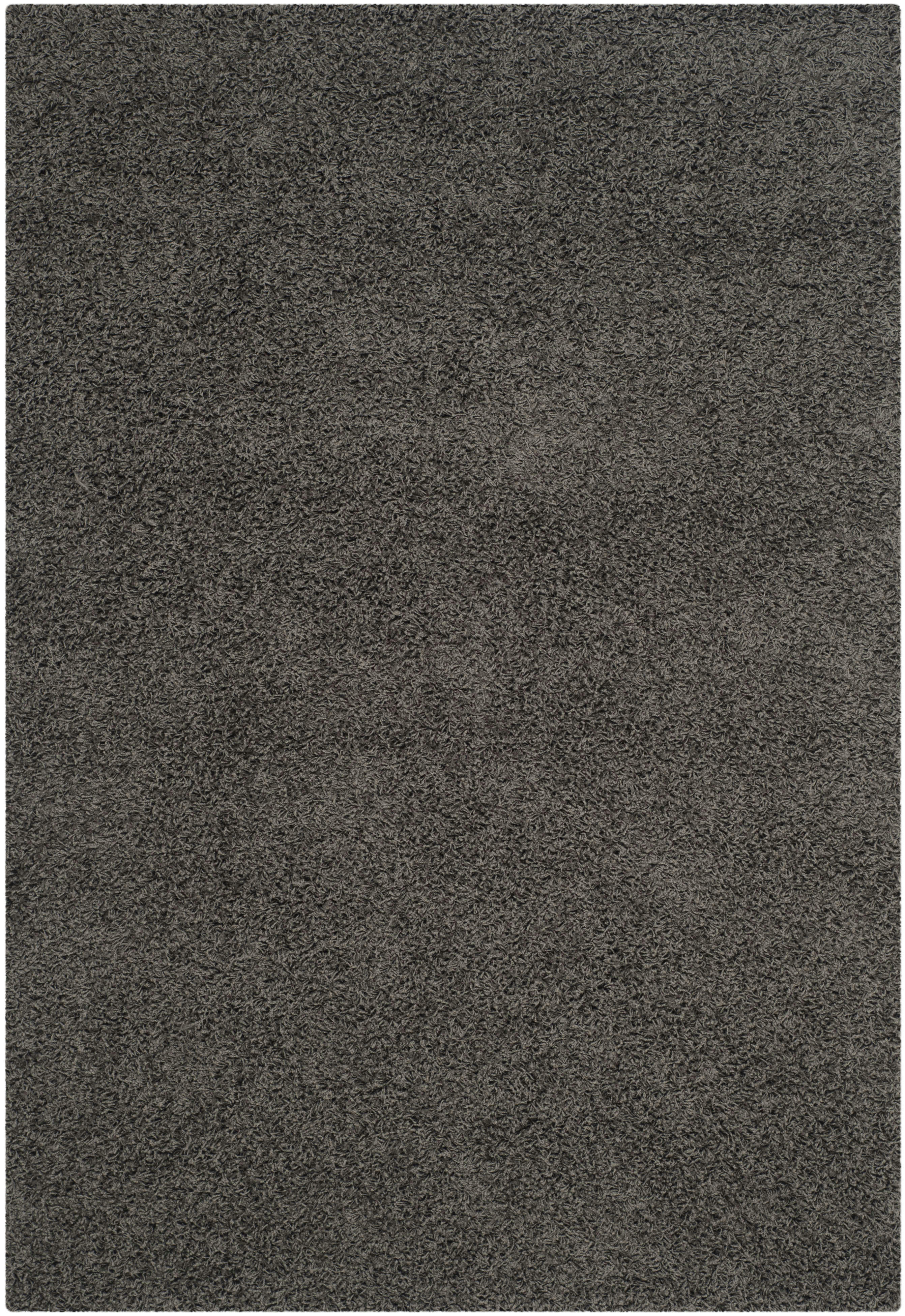 ATHENS SHAG - Tapis de salon interieur en gris fonce, 183 x 274 cm