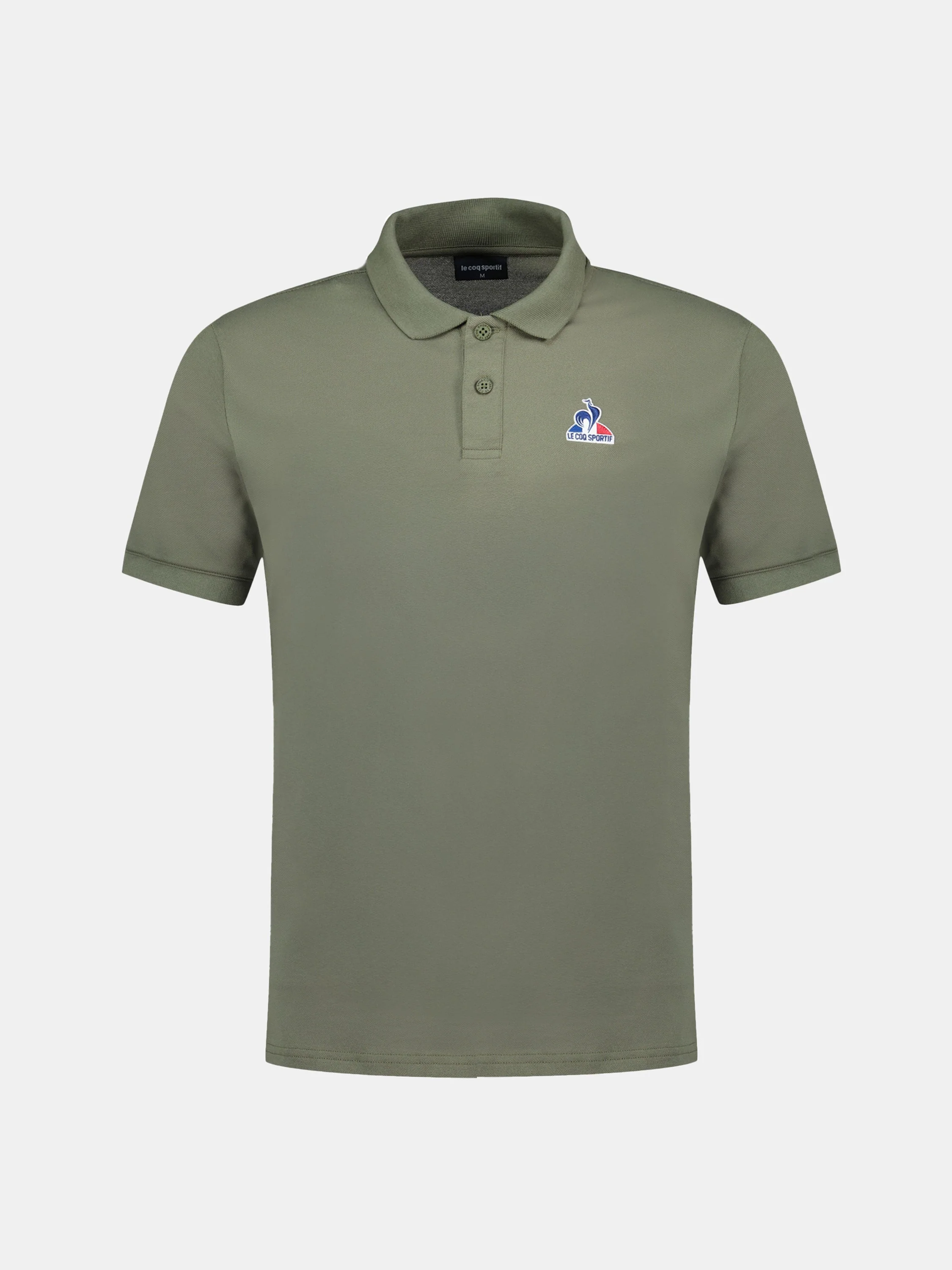 Polo Essentiel effet piqué en jersey