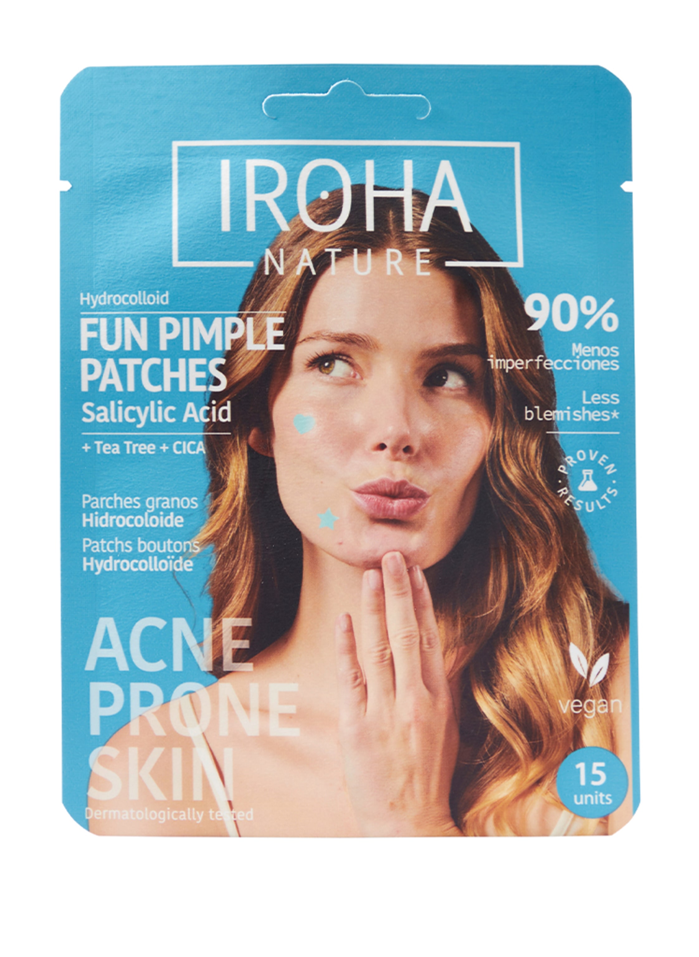 IROHA FUN PIMPLE PATCHES - 15 STÜCK