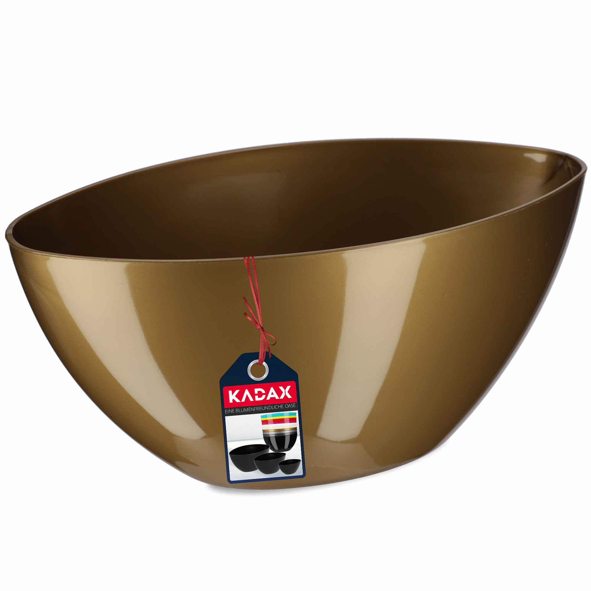 Doniczka Osłonka Donica Połysk Kolory Złota 21 cm