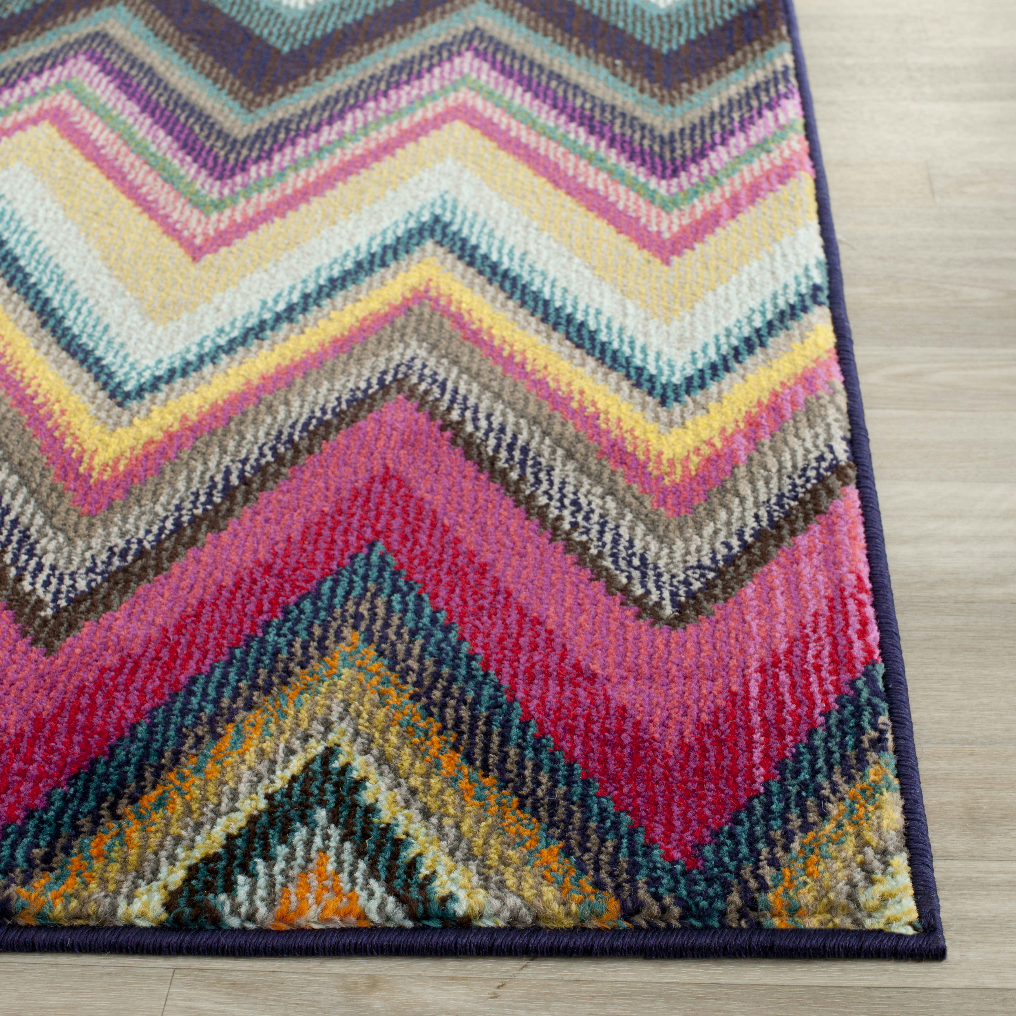 MONACO - Tapis de salon interieur en multicolore, 66 x 244 cm