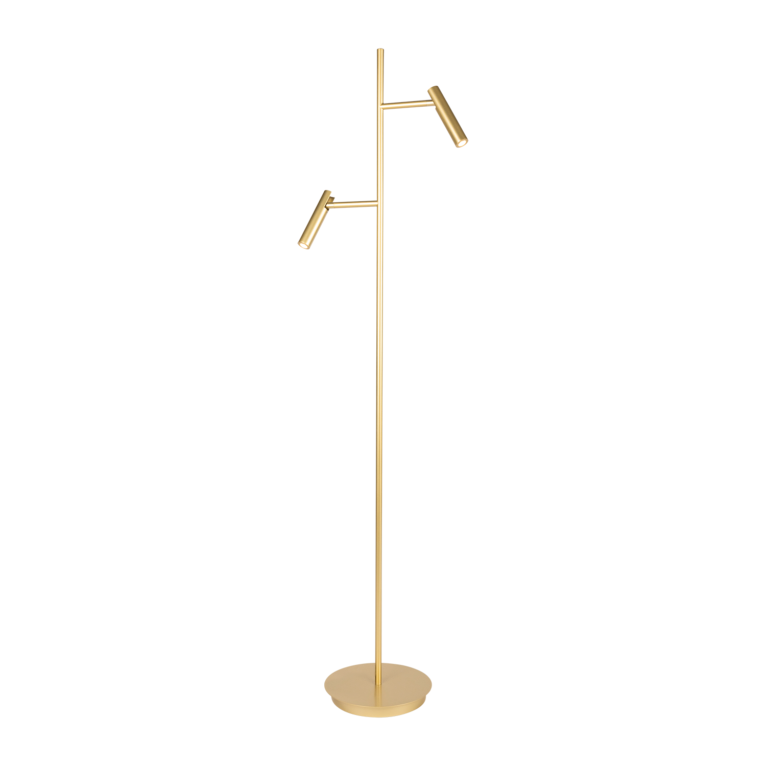 Atmooz Savage - vloerlamp - 52x33xH152 cm - antique brass