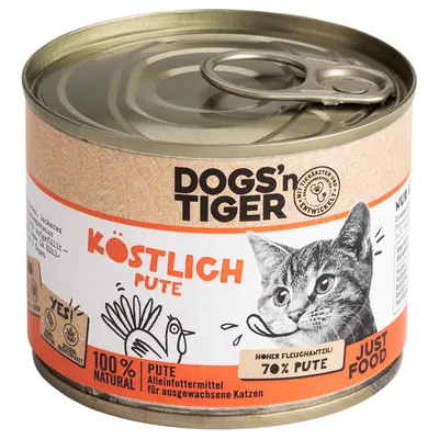 Dogs'n Tiger Adult Cat 6 x 200g