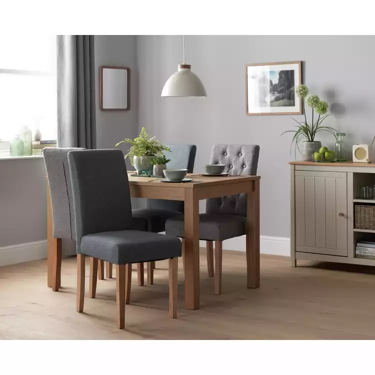 Habitat Clifton Oak Veneer 4 Seater Dining Table - Natural