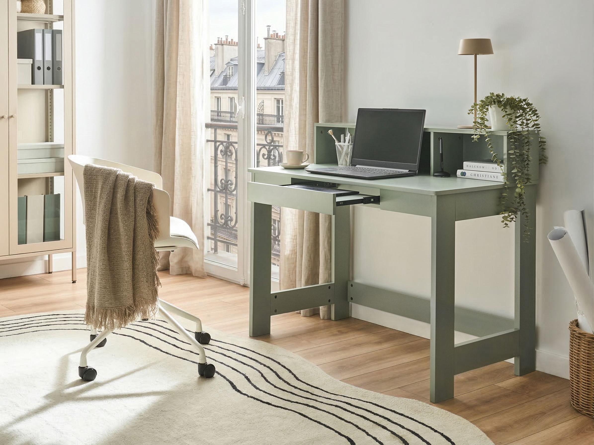 Home Office Desk ALVAR 111 cm 60 cm
