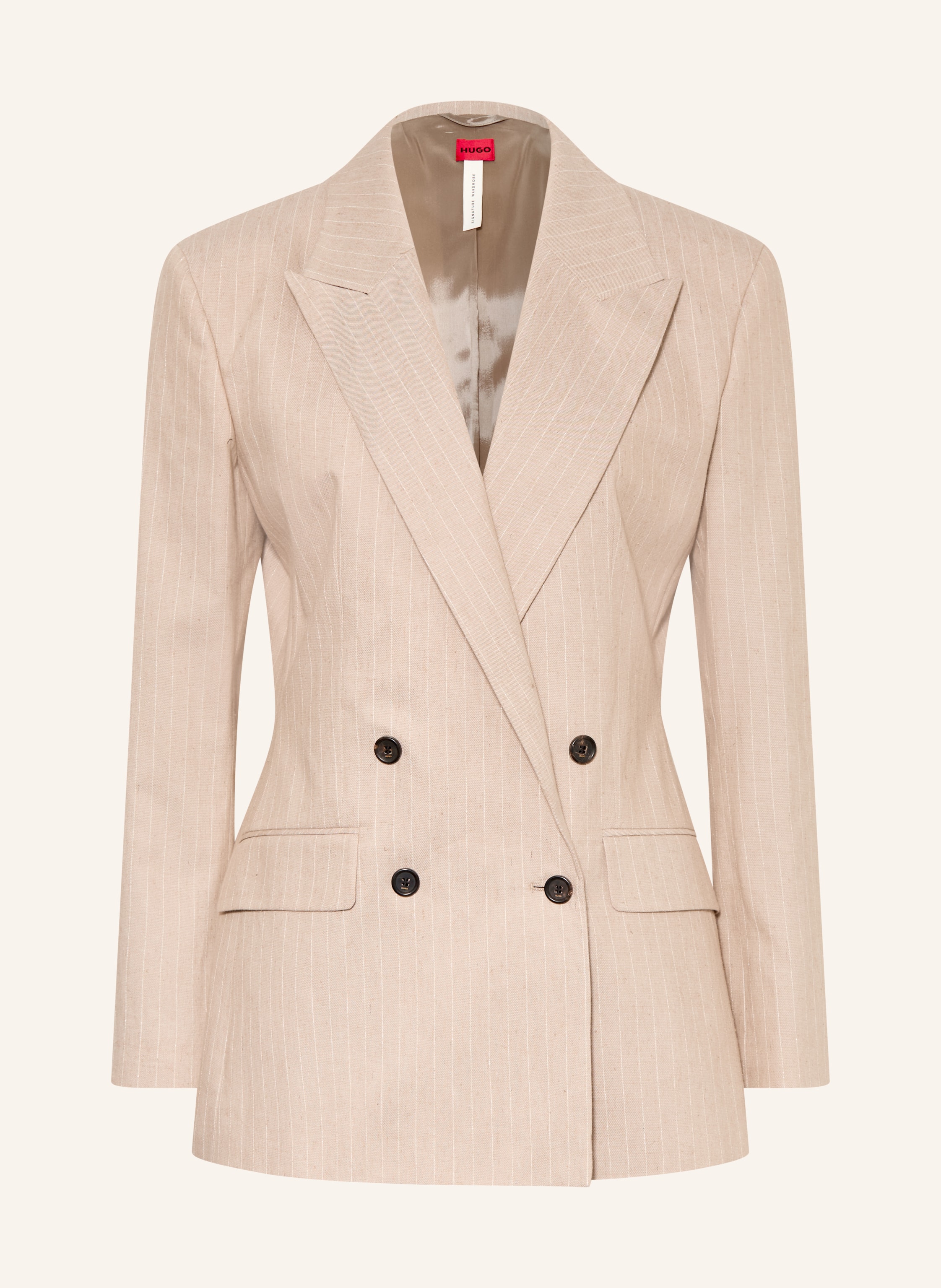 HUGO Blazer AZENIA mit Glitzergarn