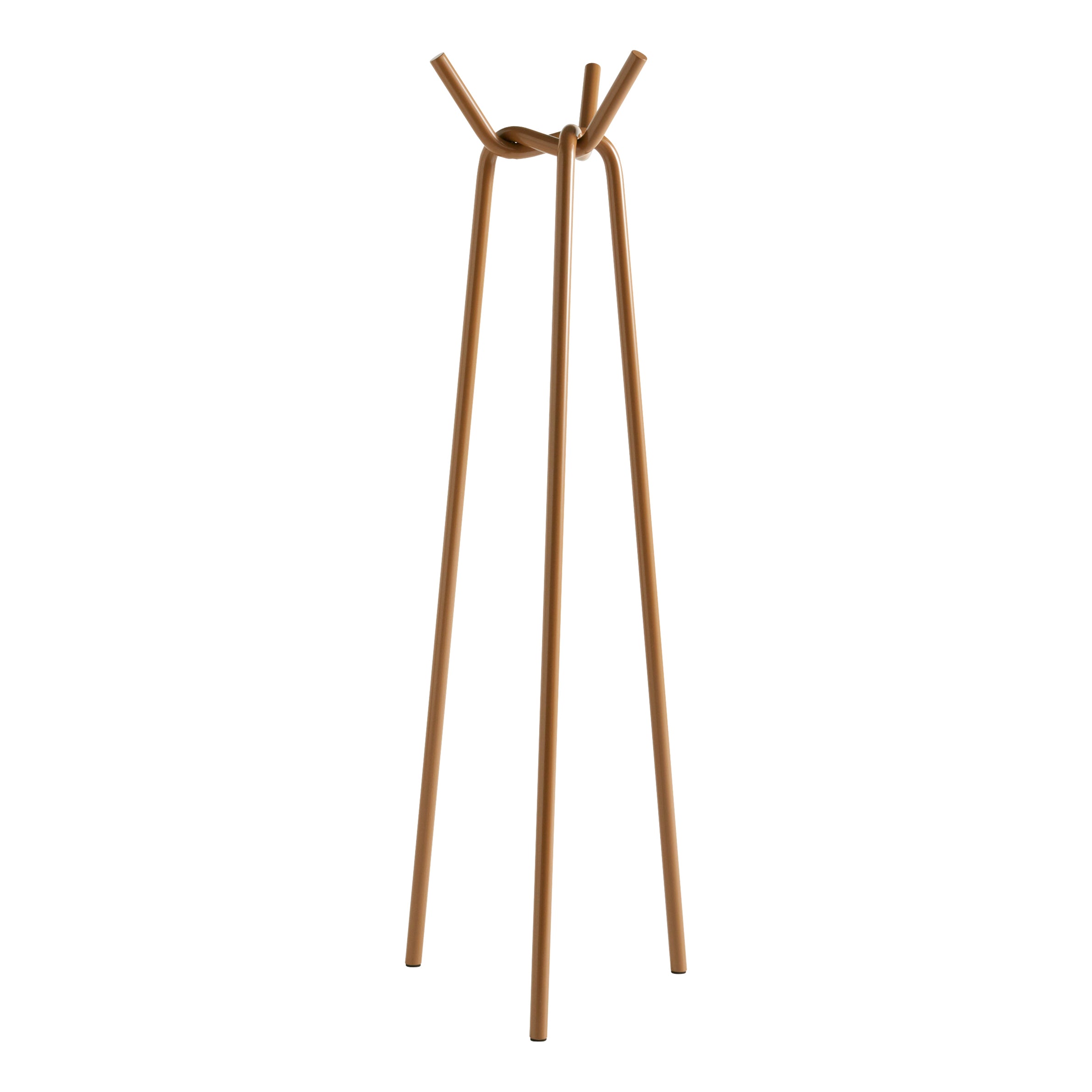 HAY Knit Staande Kapstok 3 Haken - Toffee