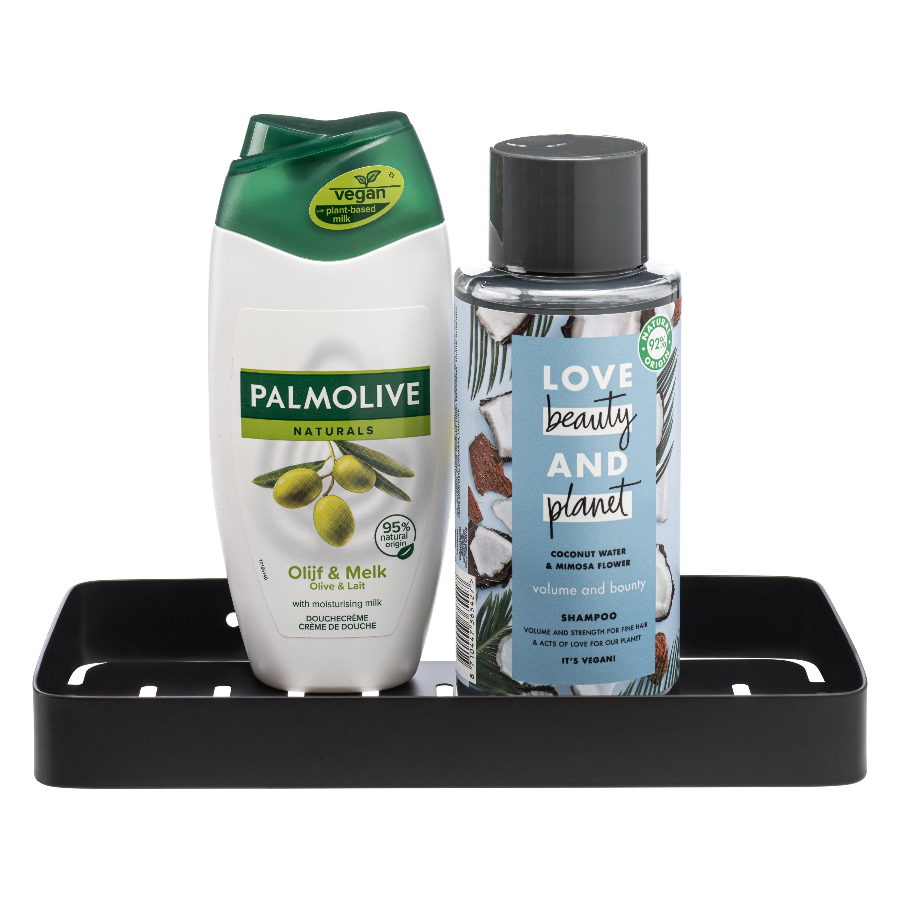 XIVADA Zeepbakje Sapo XL - Inclusief schroefset - Hangend - Zwart