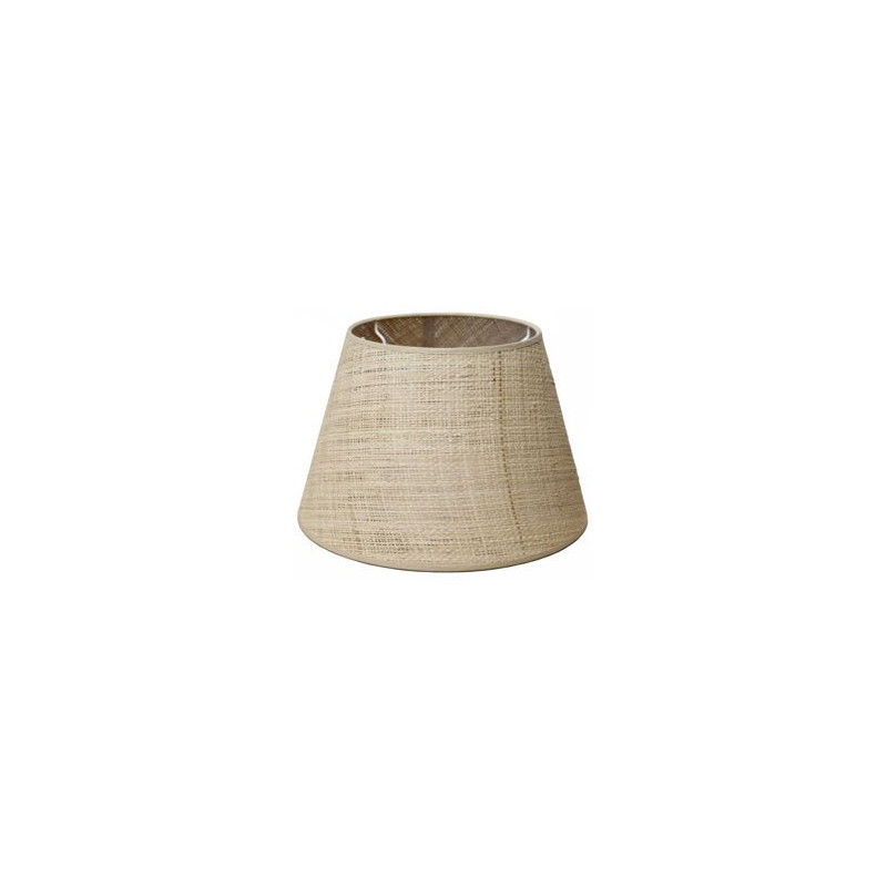 Abat-jour Conica en rafia Nature Ø 30 cm NIEDERAU