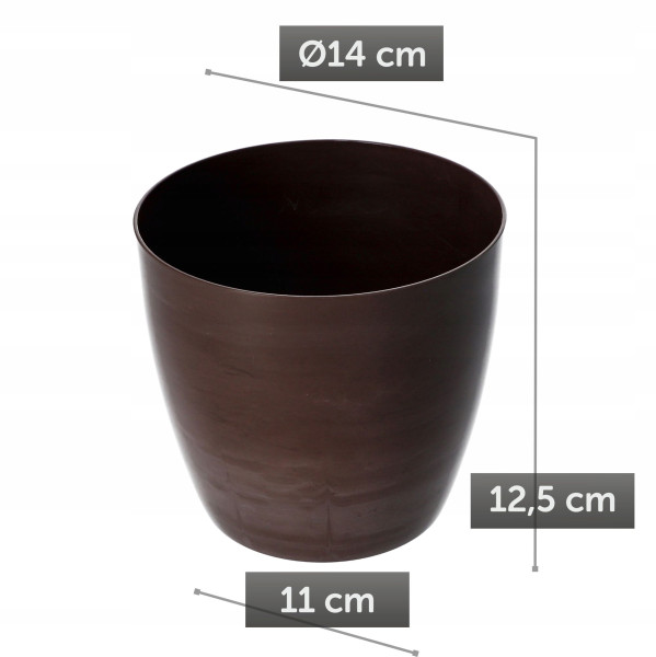 Doniczka Donica Osłonka Na Kwiaty Kolory 14 cm