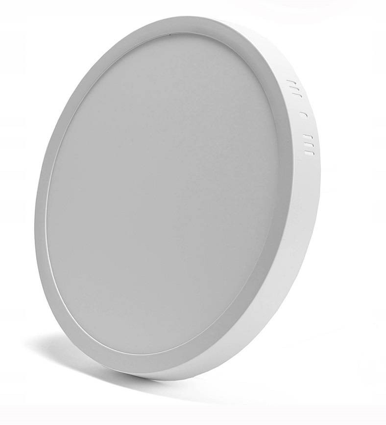 Plafon LED natynkowy okrągły D28,5/24W/4000K biały